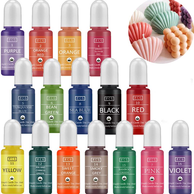 Soap Making Dye - 10 ml/Bottiglia Candela Cera Pigmento Colorante