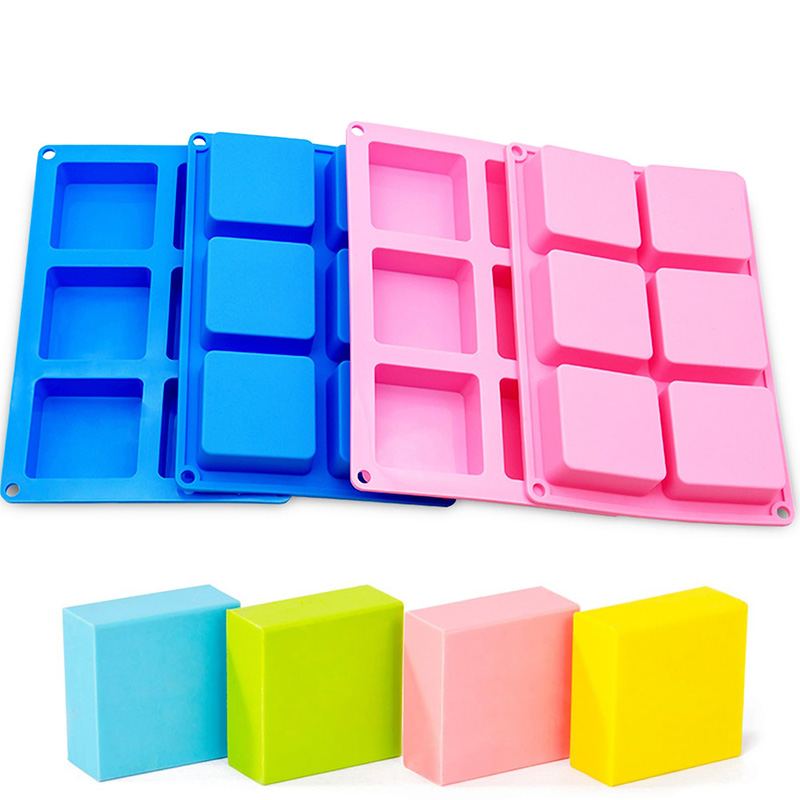 Soap Making Gloves - Stampi per sapone quadrati padella in
