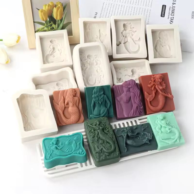 Soap Making Equipment For Beginners - Stampo in Silicone 3D a Forma