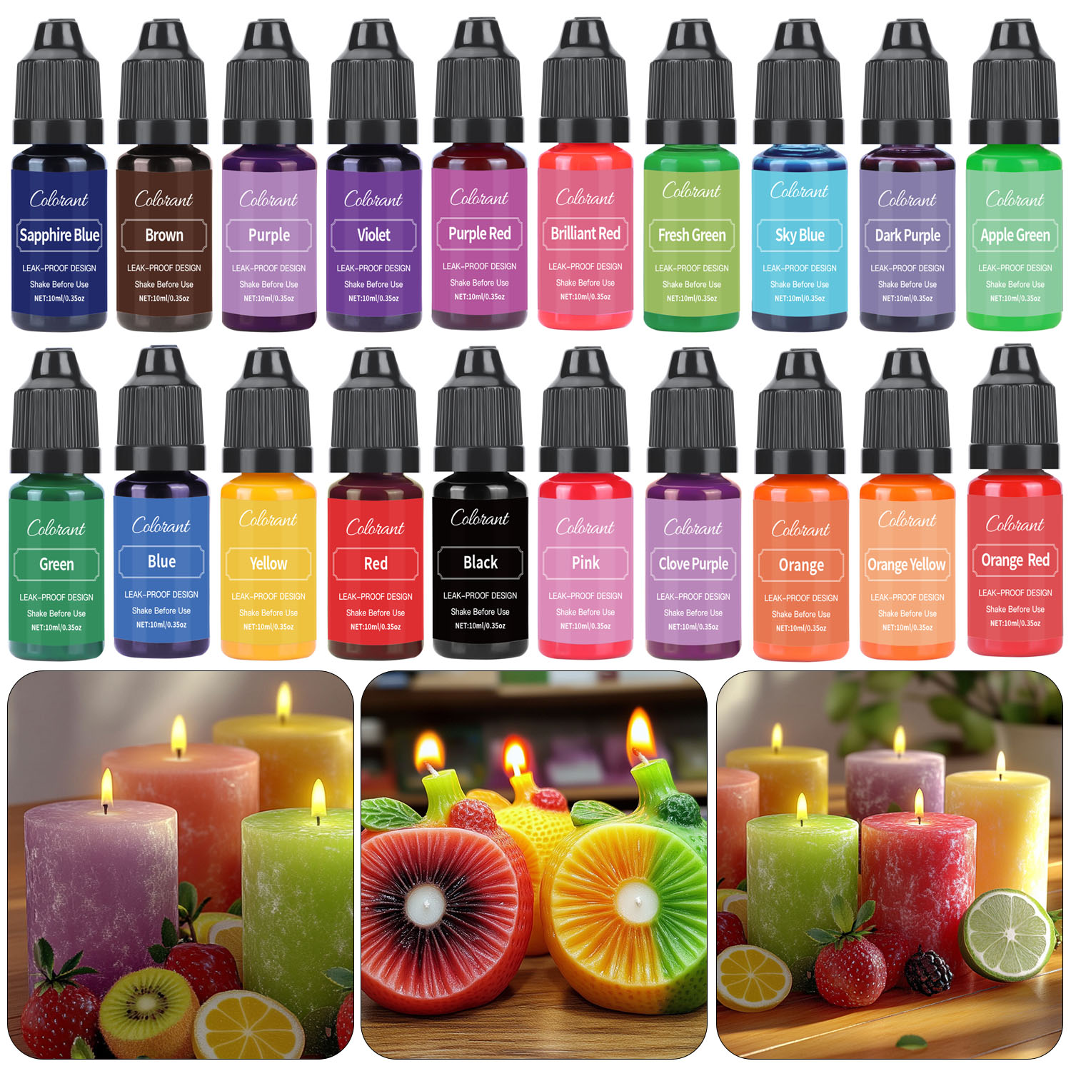 Soap Making Dye - Colorante per candele liquide per realizzare