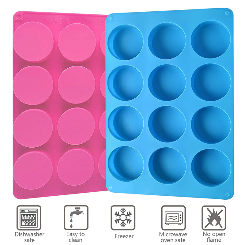 Stampi in Silicone Rotondi a 1 - Soap Making Gloves recensione e prezzo