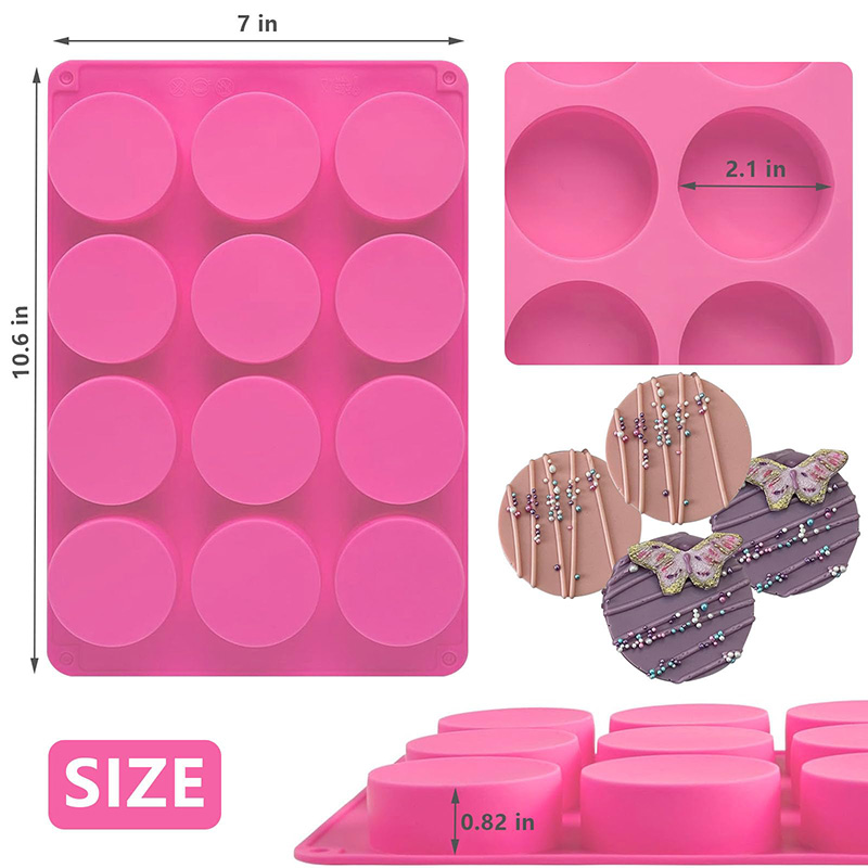 Stampi in Silicone Rotondi a 1 - Soap Making Gloves recensione e prezzo