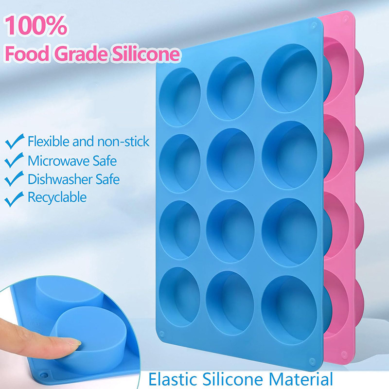 Stampi in Silicone Rotondi a 1 - Soap Making Gloves recensione e prezzo