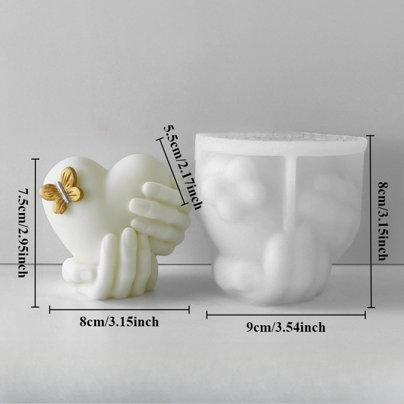Mano Tenere Amore Stampo per c - Soap Making Equipment For Beginners recensione e prezzo
