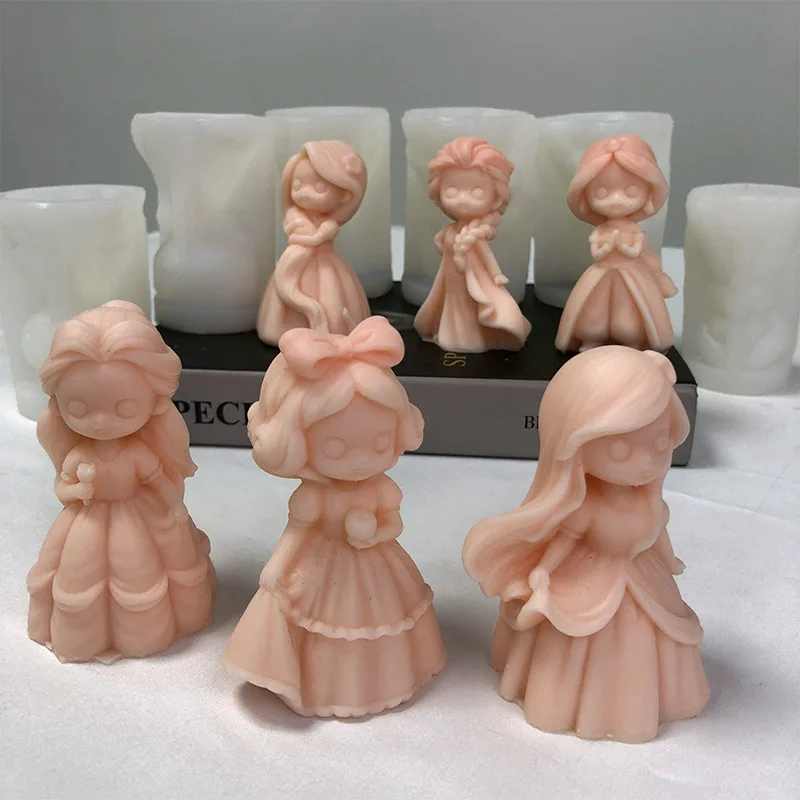 6 Princess Doll stampo per can - Soap Making Equipment For Beginners recensione e prezzo