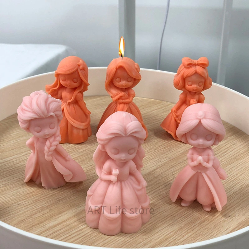 6 Princess Doll stampo per can - Soap Making Equipment For Beginners recensione e prezzo