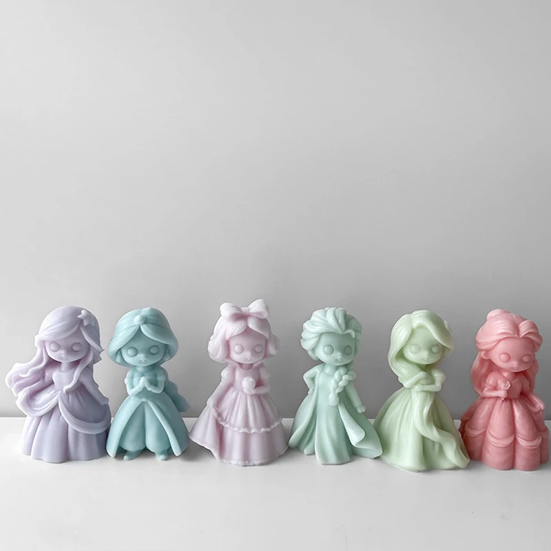 6 Princess Doll stampo per can - Soap Making Equipment For Beginners recensione e prezzo