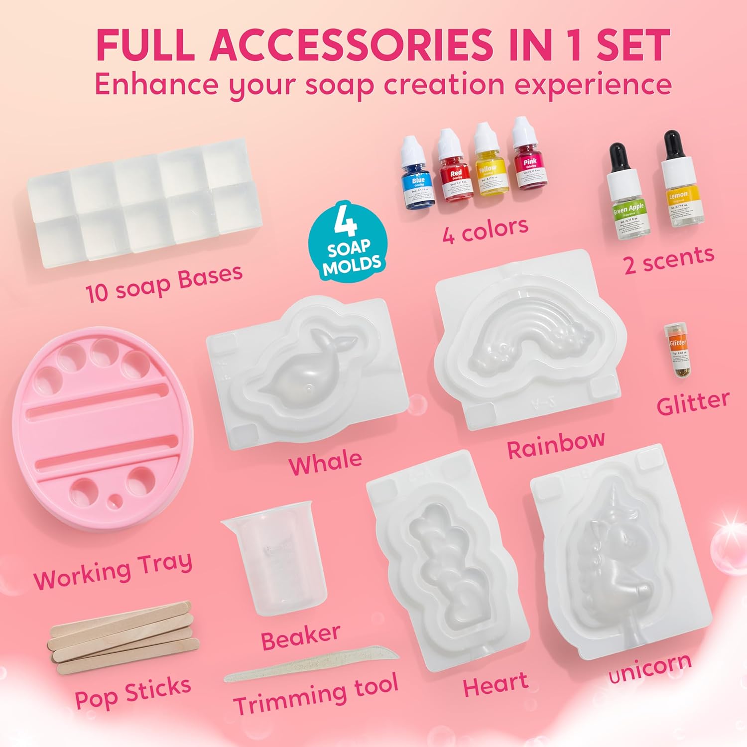 JOYFY Kit per la creazione di  - Soap Making Guide For Beginners recensione e prezzo