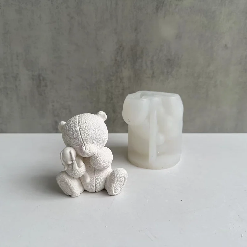 Orso tessuto candela stampo in - Soap Making Equipment For Beginners recensione e prezzo